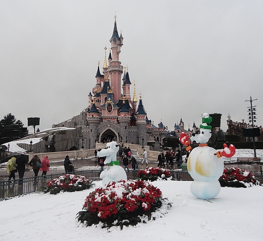 Mickey Noël sous la neige - Grenier d'enfance